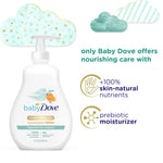 Baby Dove Face and Body Lotion for Sensitive Skin Sensitive Moisture Fragrance-Free Baby Lotion 13 oz