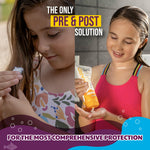 TRIHARD Essential Swim Care Kit For Kids, 3-in-1 Shampoo, Conditioner, Body Wash, Chlorine Shampoo for Swimmers, Leave-In Conditioner, Pool Essentials, Ultimate Swimming Hair Care for Kids