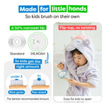 Dr. Noah Lead & Heavy Metal Free Kids & Toddler Toothpaste with Fluoride