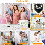 New Mom Gifts for Women, 12PCS Baby Shower Gifts, Top Pregnancy Gifts for New Parents Gender Reveal Gifts with 20oz Insulated Tumblers for First Time Moms, Expecting Parents to Be, Newborn Baby Gifts