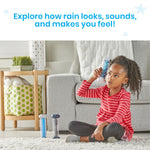 hand2mind Calming Sensory Tubes, Rain Sound Fidget Tubes, Rain Stick Instrument, Toddler Sensory Toys, Calm Down Corner Supplies, Science Classroom Weather Toys, Play Therapy Activities