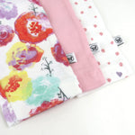 HonestBaby Baby Infant Organic Cotton Cuff-Less Harem Pants Multi-Pack, 6-9 Months