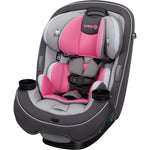 Safety 1st Grow and Go All-in-One Slim Convertible Car Seat, Rear Facing, 5-40 lbs, Forward Facing (30–65 lbs), High Back Booster Seat 40-100 pounds, Sugar Plum Pop