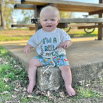 Kupretty Baby Boy Clothes Toddler Summer Outfit Fishing T-Shirt Tees Shirt + Shorts 6 12 18 24 Months 2T 3T Clothing Set (Fish Shorts Set Blue, 6-12 Months)