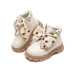 Mybozz Toddler Girls Boots Boys Kids Shoes Children Ankle Side-Zipper Boot