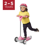 Radio Flyer My 1st Scooter, Pink, for Kids 2-5 Years Old, Extra Wide Base for Balance, 2 Front Wheels for Added Stability, Easy to Use Foot Brake, 3 Wheel Scooter for Kids, (Amazon Exclusive)