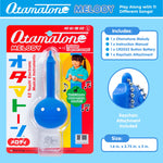 Otamatone Melody Series Japanese Electronic [Mini Size] Musical Toy [11 Pre-Programmed Songs] Portable Synthesizer from Japan by Maywa Denki [English Instruction], Blue