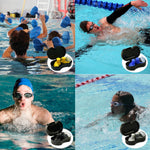 6 Set Swimming Earplugs and Swimming Nose Clips, BOSOIRSOU 6 Pairs Waterproof Silicone Reusable Ear & 6 pcs Nose Protector for Man Woman Swimmers Pool Bath Showering Surfing Kayaking
