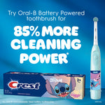 Oral-B Kid's Electric Battery Powered Toothbrush, Featuring Extra Soft Color Changing Bristles, for Ages 3+