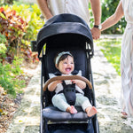 Joie Nutmeg Compact Stroller – Lightweight and Compact Stroller with One-Hand Fold (Thunder)