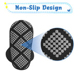 Pro Goleem Fleece Baby Booties, Warm Cozy Baby Slippers, Stay On Sock Shoes, Easy to Put on, Unisex Baby Gifts, Soft Non-Slip Adjustable Newborn Boots for Boys and Girls 6-12 Months, Black