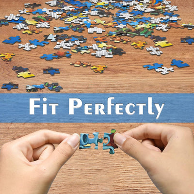HUADADA Jigsaw Puzzles for Adults 1000 Pieces, Westgate Gardens Interlock Perfectly Letter on Back No Dust, Home Decor Birthday Party Toy for Men Women Elders Seniors (27.5"x19.6"), 1:1 Poster
