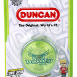 Duncan Dragonfly Yo-Yo -Clear with Green Cap