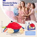 hahaland Baby Toys 12-18 Months - Upgraded Musical Dancing Walking Moving Bouncing Crab Tummy Time Sensory Infant Toys for 6-12 Months Interactive Infant Learning Toys Boy Girl Easter Birthday Gifts