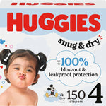 Huggies Size 3 Diapers, Snug & Dry Baby Diapers, Size 3 (16-28 lbs), 34 Count, Packaging May Vary