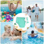 HECCEI Baby Swim Diapers (Green, 12-18 Months)