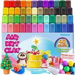ESSENSON Magic Clay - Air Dry Clay 24 Colors, Modeling Clay for Kids with Tools, Toys Gifts for Age 3 4 5 6 7 8+ Years Old Boys Girls Kids