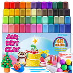 ESSENSON Magic Clay - Air Dry Clay 48 Colors, Modeling Clay for Kids with Tools, Toys Gifts for Age 3 4 5 6 7 8+ Years Old Boys Girls Kids