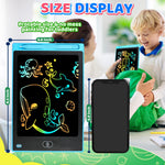 4 Pack LCD Writing Tablet for Kids, Travel Toys for Toddlers 8.5 Inch Doodle Writing Board Drawing Pad,Classroom Quiet Preschool Activities Educational Toy Gift for Toddler Boy Age 3 4 5 6