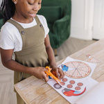 Melissa & Doug Scissor Skills Activity Book With Pair of Child-Safe Scissors (20 Pages) - FSC Certified