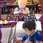 Benresive Reusable Sticker Books for Kids 2-4, Sticker Books for Toddlers 1-3 2-4, Toddler Travel Toys Activities Crafts Gifts - Halloween