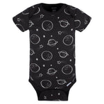 Gerber Baby Boys 5-Pack Short Sleeve Variety Onesies Bodysuits Space 0-3 Months