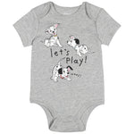 Disney Classics Dumbo Pinocchio Baloo Newborn Baby Boys 5 Pack Bodysuits Multicolor 0-3 Months