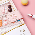 KetA Kawaii Journal Notebook – Cute Aesthetic Japanese Stationery, 256 Pages – Perfect for Girls, Teens & Women for Drawing, Writing, and Scrapbooking