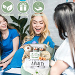 Baby Gift Set Baby Shower Gifts Basket for Newborns New Born Baby Sage Green Gift Basket with Baby Rattle Swaddle Security Blanket for Gender Neutral Baby Girls Boys