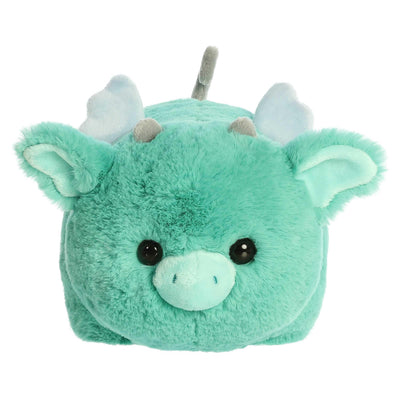 Aurora® Adorable Spudsters™ Della Dragon™ Stuffed Animal - Comforting Cuddles - Playful Companions - Green 10 Inches