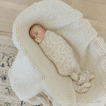Copper Pearl Swaddle Blankets for Newborns | Soft Stretchy Receiving Blankets for Boys and Girls | Large 46 x 46 Inch Baby Blankets | Lightweight and Breathable Swaddles | Dylan