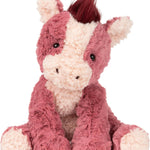 GUND Cozys Collection Cow, Stuffed Animal for Ages 1 and Up, Spring Decor Plush Toy, Cream/Blue, 10”