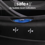 Diono LiteClik 30 R SafePlus Infant Car Seat and Base, Rear-Facing for Infants 4-30lbs, SafePlus Engineering, with Infant Insert, UPF 50+ Sunshade (Black)