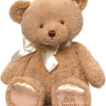 GUND Baby My First Teddy Bear, Ultra Soft Animal Plush Toy for Babies and Newborns, Tan, 10”
