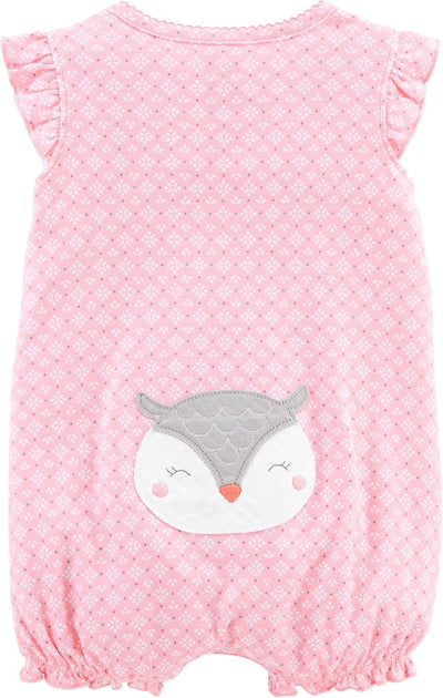 Simple Joys by Carter's baby-girls 3-pack Snap-up Rompers