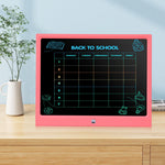EooCoo Toys for Ages 4-8, 15 Inch LCD Writing Tablet, Drawing Pad Doodle Board, No Mess Coloring Books for Kids, Toddler Travel Essentials Girls Gift, Educational Toy for 4 5 6 7 8 Years Old Kid