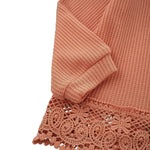 Baby Toddler Girls Cardigan Sweater Dress Cover Up Long Sleeve Knit Bolero Shrug Jacket Spring Embroidery Outwear Tops Orange