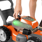 Husqvarna Toy Lawn Mower with Realistic Sounds and Light-Up Engine, Toddler Lawn Mower Toy for Ages 2 and Up