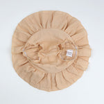HOOLCHEAN Baby Girls Soft Cotton Gauze Ruffle Mini Skirt with Shorts (Khaki, L: 12-24 Months)