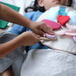 PlanToys Wooden Pretend Play Surgeon Set (3703) | Sustainably Made from Rubberwood and Non-Toxic Paints and Dyes﻿