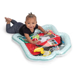 Baby Einstein Farm Explorers Cal's Sensory Barn Water Mat, Multisensory, Red, Ages 0-36 Months