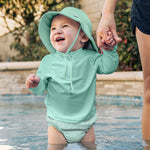 green sprouts Eco Pull-Up Swim Diaper - Mint Sand Dollar - 24mo