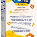 Enfamil Baby Vitamin D-Vi-Sol Liquid Vitamin D Drops, Supports Strong Teeth & Bone Development, 50mL Bottle