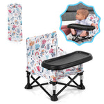 Baby Camping Chair, Booster Seat Travel, Booster Seat for Kitchen Chair