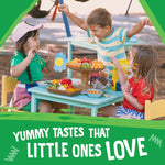 Earth's Best Organic Melty Hoops, Bite-Sized Snacks for Babies 8 Months and Up, Spring Veggie, 0.32 Ounce Individual Bags (Pack of 4)