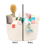 SUNBURST GLOBAL Diaper Caddy, Baby Diaper Caddy Organizer, Baby Basket, Baby Organizers and Storage, Baby Gift Basket, Diaper Organizer, Baby Storage Organizer, Gift Basket for Baby Shower