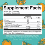 MARYRUTH'S Kids Vitamin C Gummies | Supplement for Immune Support & Overall Health | Vitamin C for Kids Ages 4+ | USDA Organic | Vegan | Non-GMO | 60 Servings
