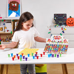 JOYIN 50 Pcs Assorted Stamps for Kids - Self-Ink Stamps with 50 Designs for Birthday Party Favor, Carnival Prizes, School Stampers, Goodie Bag, Classroom Treasure Box Toys (Zoo, Holiday Stampers)