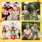 60pcs Summer Activities for Kids – DIY Paper Pinwheels Crafts, Blanks White Windmill Kits Bulk for Mothers Day, Classroom Party, Easter, Garden, Art Projects, 4th of July
