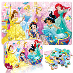 Kids Puzzle Ages 3-8, 60 Piece Jigsaw Puzzles in Metal Box, Educational Learning Toys for Boys and Girls, Premium Puzzle Games